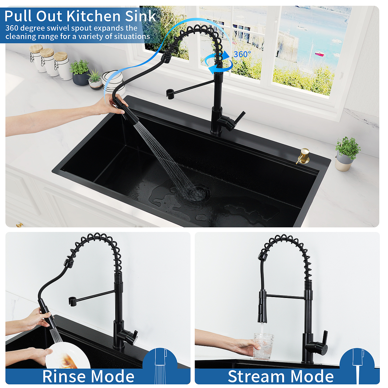 厨房水槽场景图渲染46