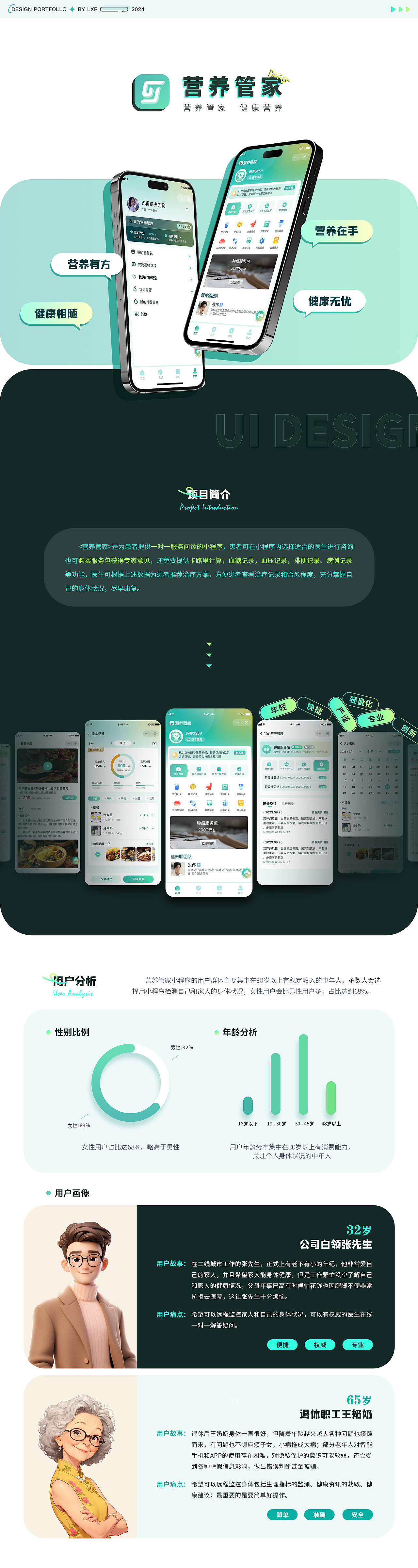 营养管家小程序设计（图ZMzgyMDkwNzI0） - APP界面 - 站酷设计师魚丁糸原创素材 - 站酷ZCOOL