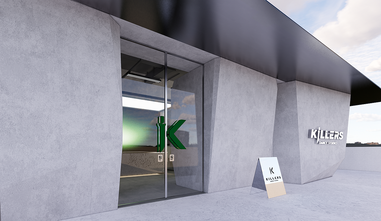 Killers舞蹈工作室-巨石 广州/King design(图ZMzgyMDk2Njgw) - 商业空间设计 - 站酷设计师KING空间设计原创素材 - 站酷ZCOOL