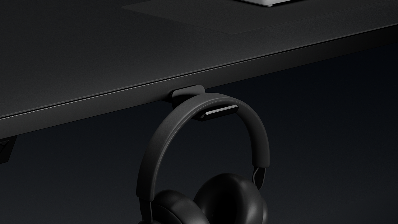 C4D暗黑电竞桌广告(临摹)