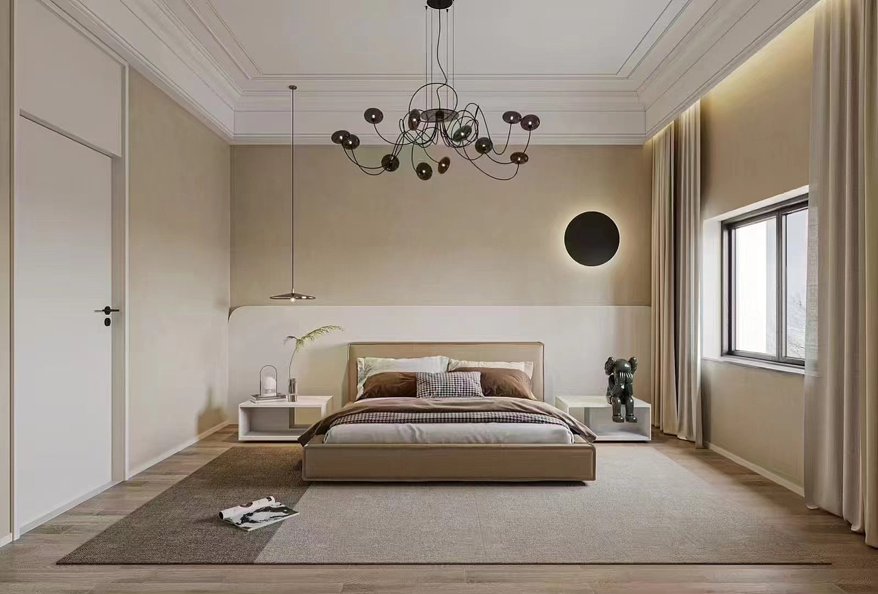 温馨与和谐并存,奶油风别墅的生活艺术