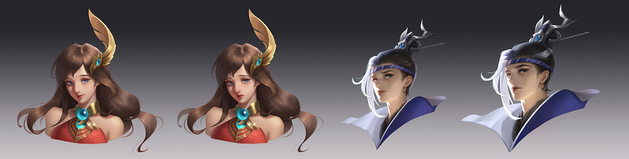 王者荣耀-大乔+刘邦-同人