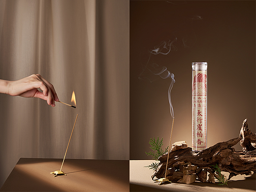 中式线香/熏香/香薰拍摄/静物摄影/逆光者视觉/芝馨昌