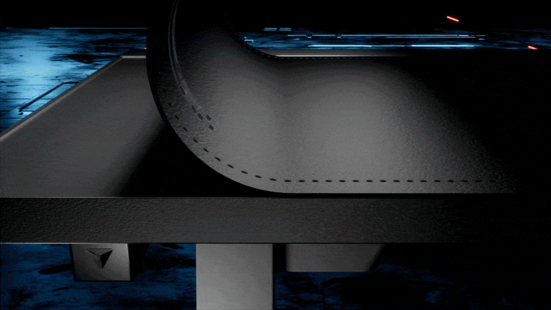 C4D暗黑电竞桌广告(临摹)