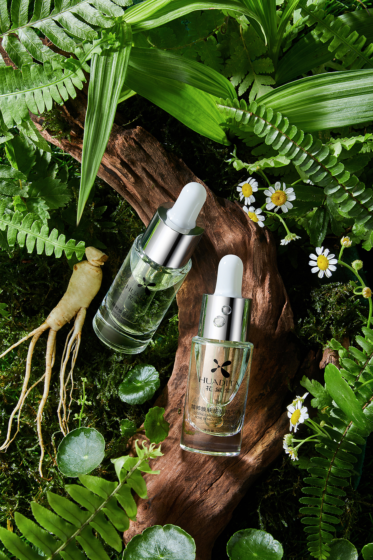 我是修图的,护肤品产品场景图精修