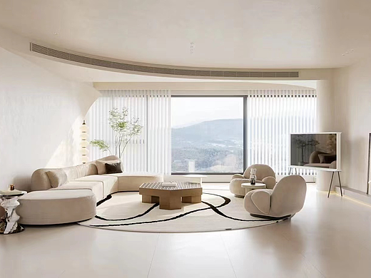 侘寂风的优雅邂逅奶油色调