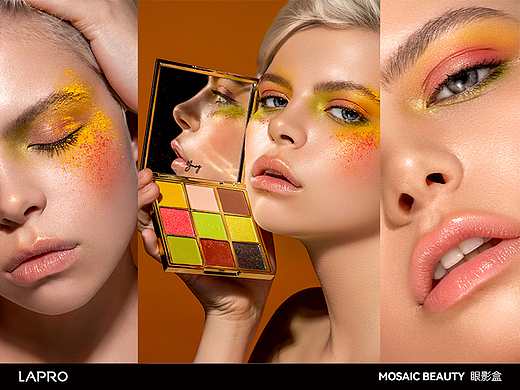 品牌摄影& MOSAIC BEAUTY 眼影盒 X LAPRO良鹏