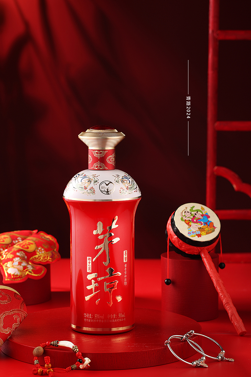 白酒摄影 | 茅琼喜宴酱香型白酒拍摄