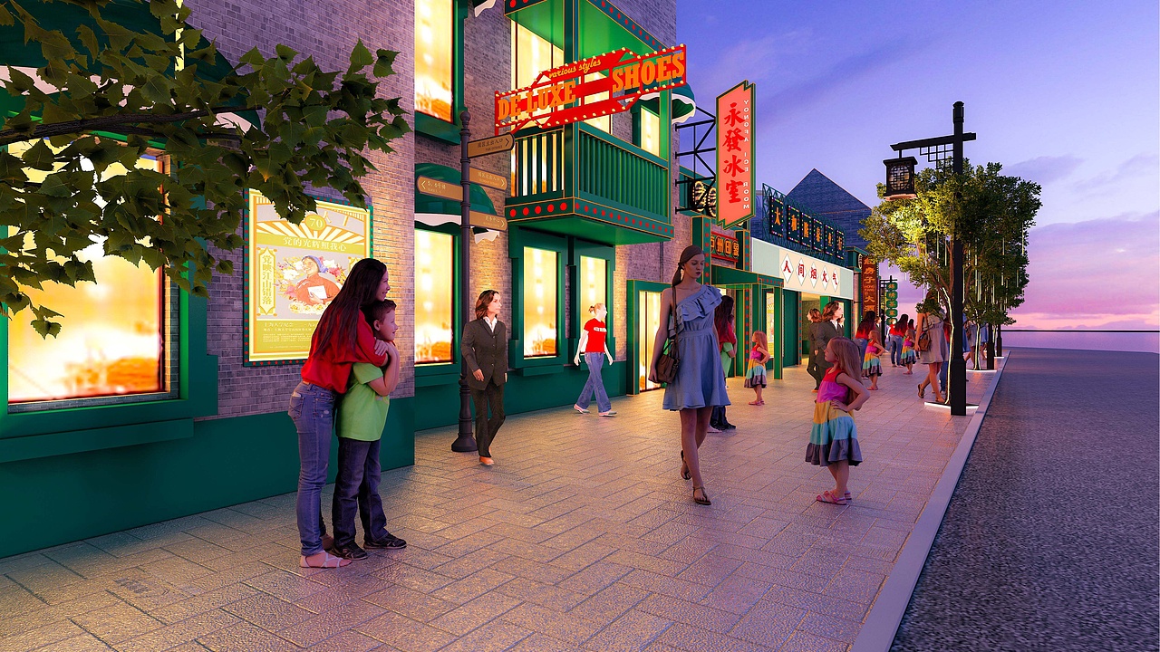 老街打造夜间示范经济区