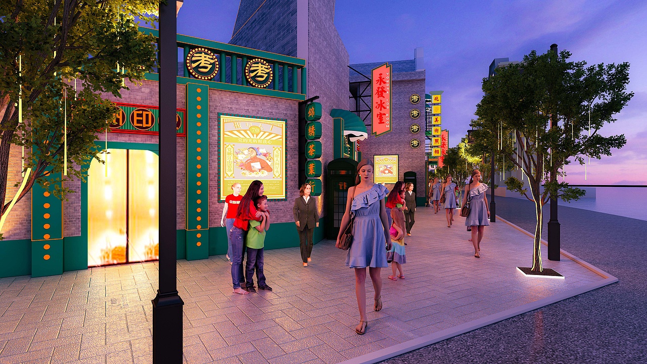 老街打造夜间示范经济区