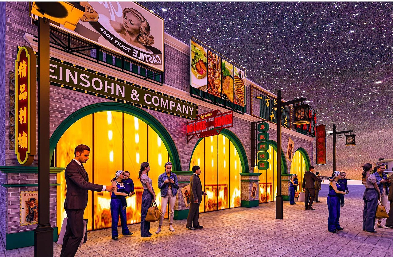 老街打造夜间示范经济区