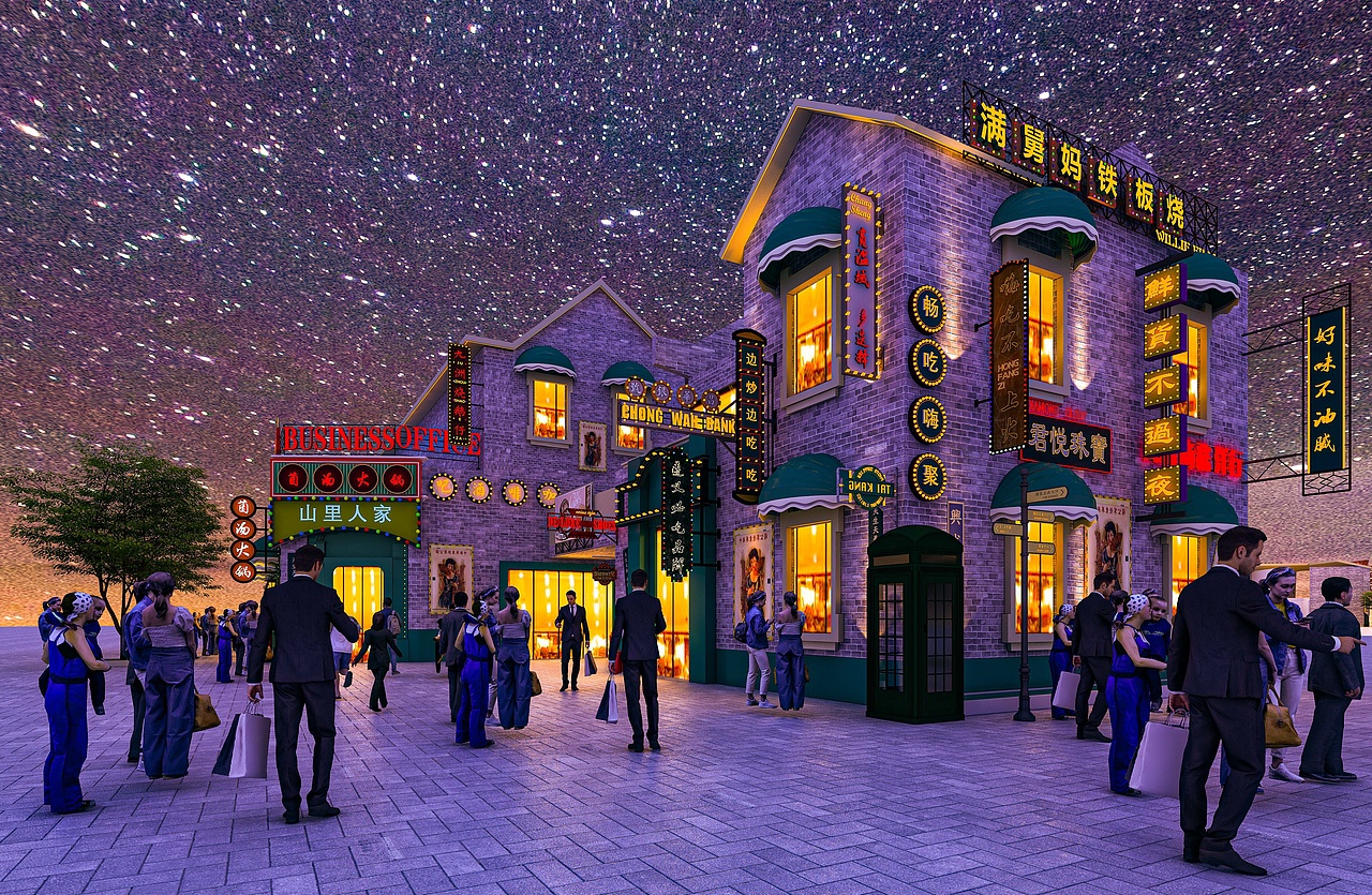 老街打造夜间示范经济区