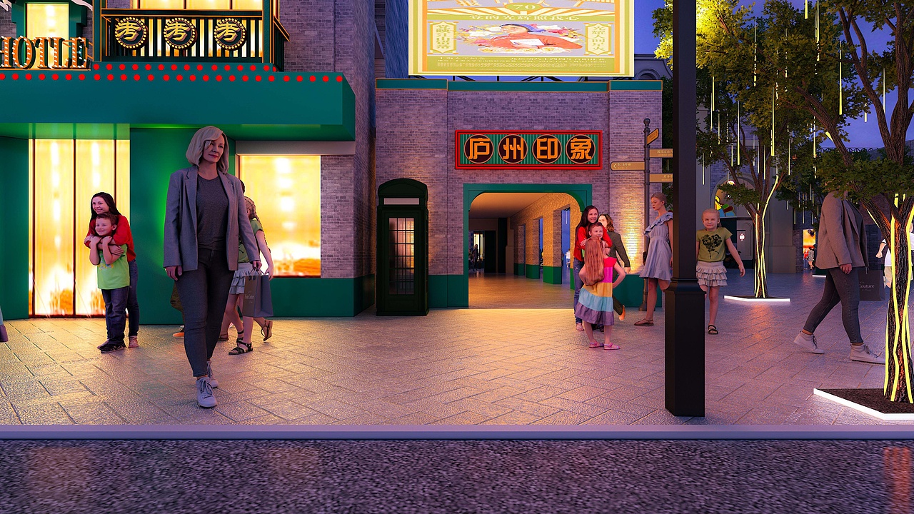 老街打造夜间示范经济区