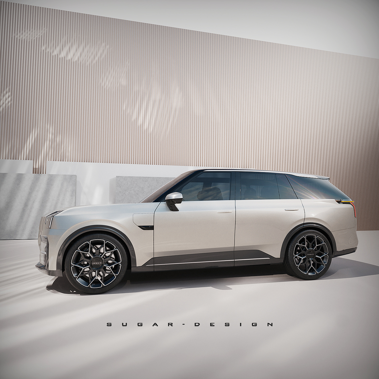 杭州湾揽胜！极氪009 SUV新车预览！（图ZMzgyMTU1OTQw） - 交通工具 - 站酷设计师sugarchow原创素材 - 站酷ZCOOL