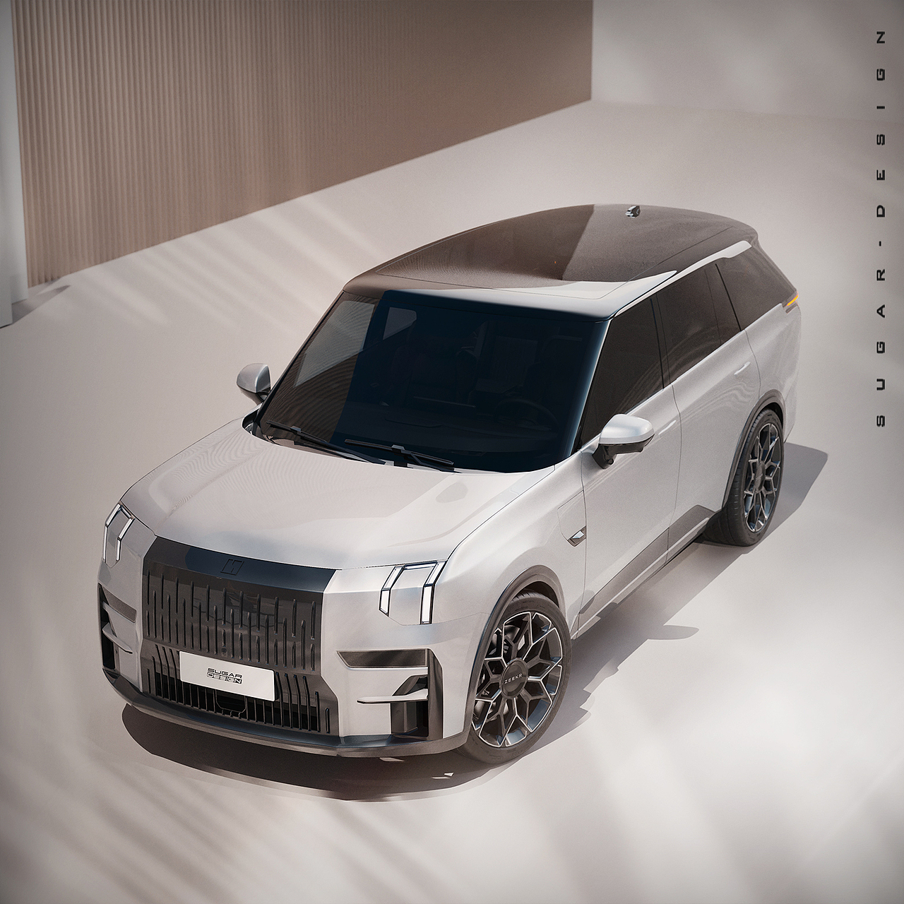 杭州湾揽胜！极氪009 SUV新车预览！（图ZMzgyMTU1OTU2） - 交通工具 - 站酷设计师sugarchow原创素材 - 站酷ZCOOL