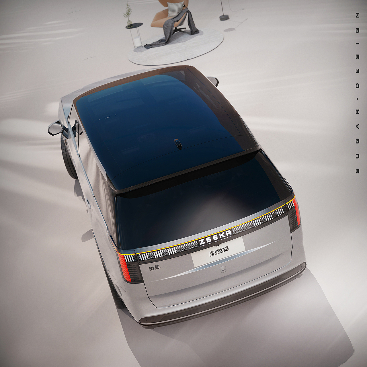 杭州湾揽胜！极氪009 SUV新车预览！（图ZMzgyMTU1OTYw） - 交通工具 - 站酷设计师sugarchow原创素材 - 站酷ZCOOL