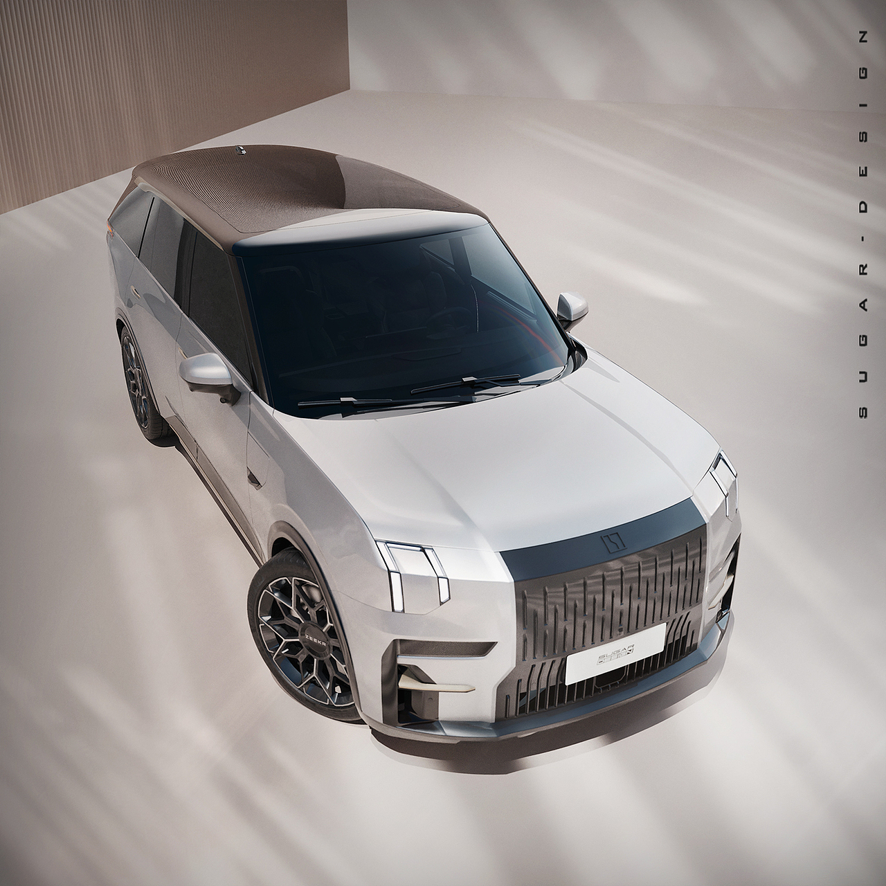 杭州湾揽胜！极氪009 SUV新车预览！（图ZMzgyMTU1OTky） - 交通工具 - 站酷设计师sugarchow原创素材 - 站酷ZCOOL