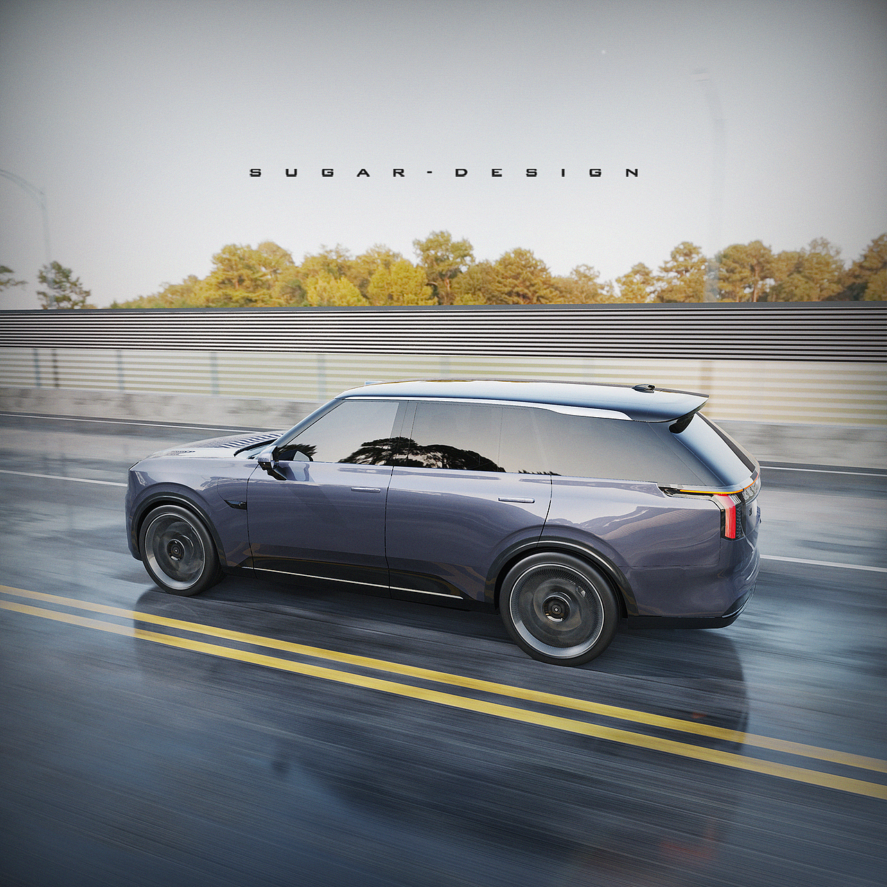 杭州湾揽胜！极氪009 SUV新车预览！（图ZMzgyMTU2MTE2） - 交通工具 - 站酷设计师sugarchow原创素材 - 站酷ZCOOL