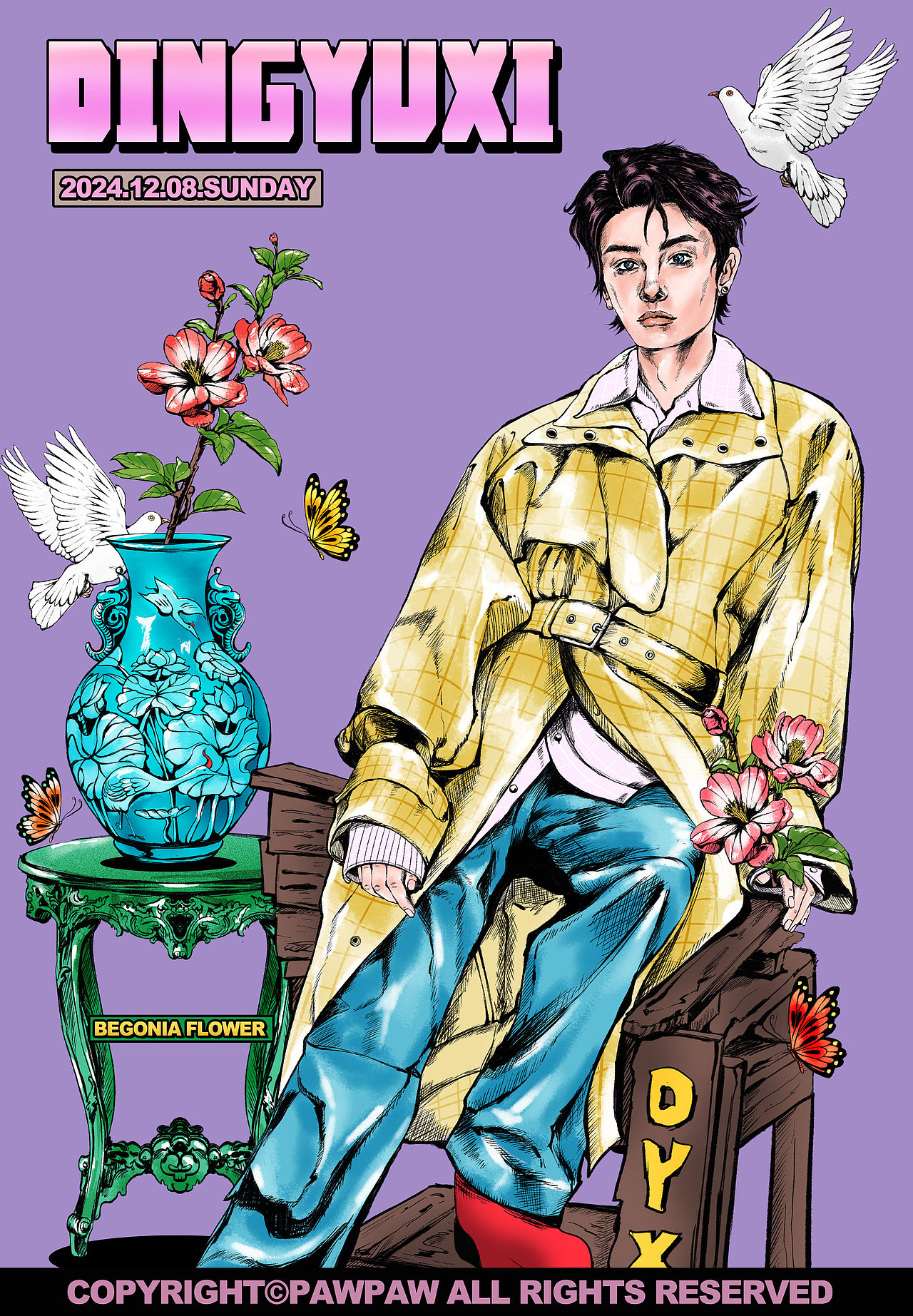 丁禹兮插画（图ZMzgyMTY0MzQ4） - 艺术插画 - 站酷设计师PAWPAW0328原创素材 - 站酷ZCOOL