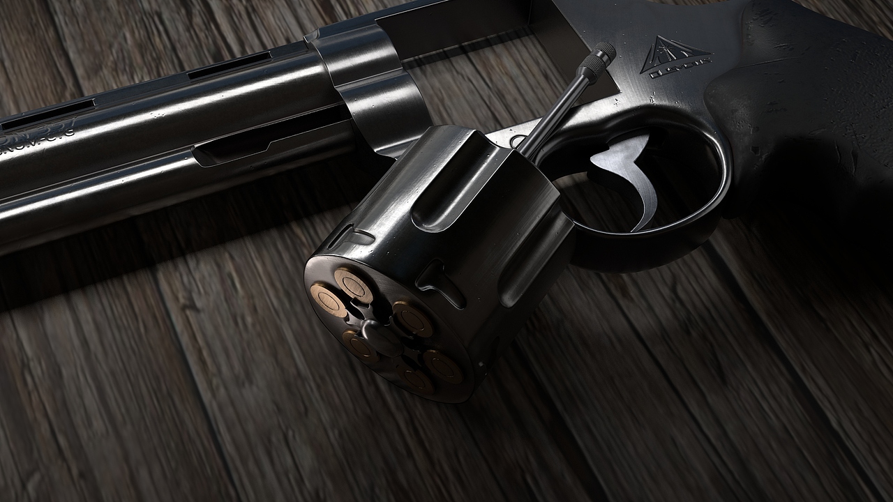 写实_左轮手枪_硬表面枪械_colt python.357（图ZMzgyMTY4MTky） - 机械/交通 - 站酷设计师毛小花的贴身保镖原创素材 - 站酷ZCOOL