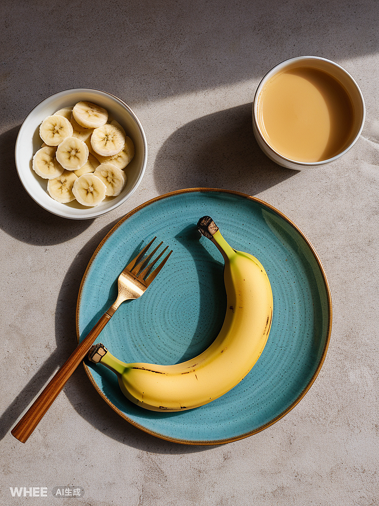 香蕉早餐（图ZMzgyMTcxODc2） - AI作品 - 站酷设计师Z157646191原创素材 - 站酷ZCOOL