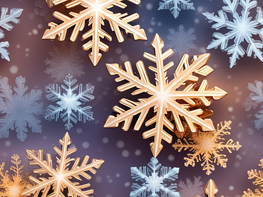 金属雪花（个人主页-ZNzA5NzkyNjQ=） - AI作品 - 站酷设计师Z157646191原创素材 - 站酷ZCOOL