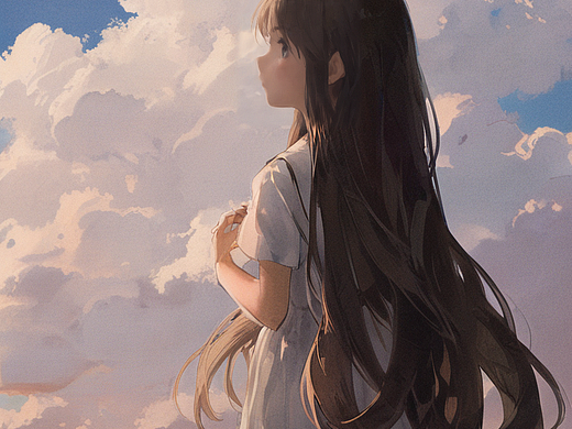 白色裙子