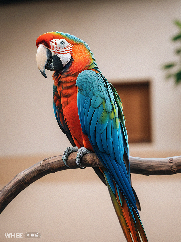 鹦鹉（图ZMzgyMTc2MTky） - AI作品 - 站酷设计师Z157646191原创素材 - 站酷ZCOOL
