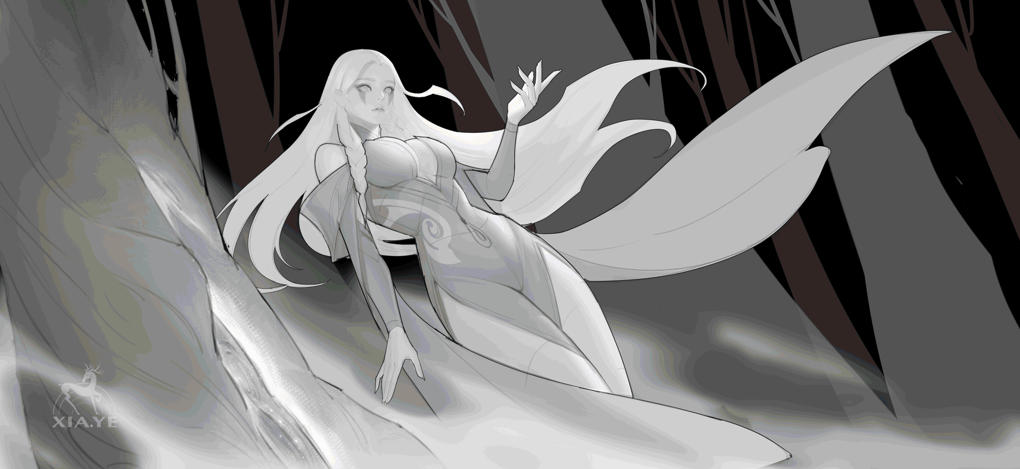 《Light 》系列插画