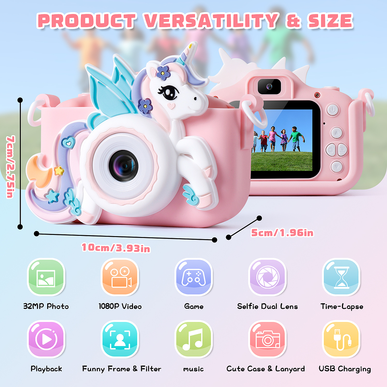 粉色独角兽相机