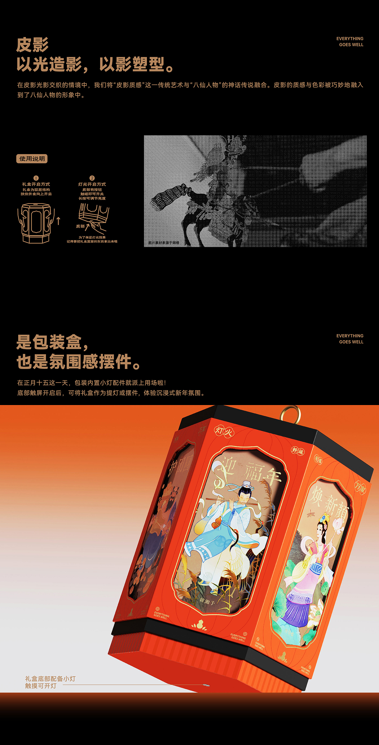 鲤遇新年礼 | 2025 万家灯火 新年礼盒(图ZMzgyMTk5ODE2) - 其他工业/产品 - 站酷设计师鲤遇设计原创素材 - 站酷ZCOOL