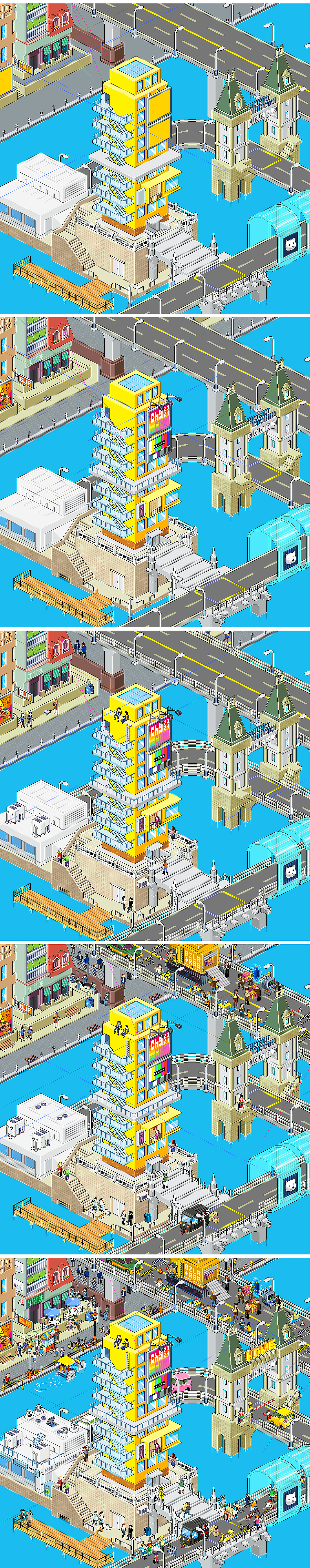 像素画水上城（图ZMzgyMjAwOTg4） - 像素画 - 站酷设计师丨ch9丨原创素材 - 站酷ZCOOL