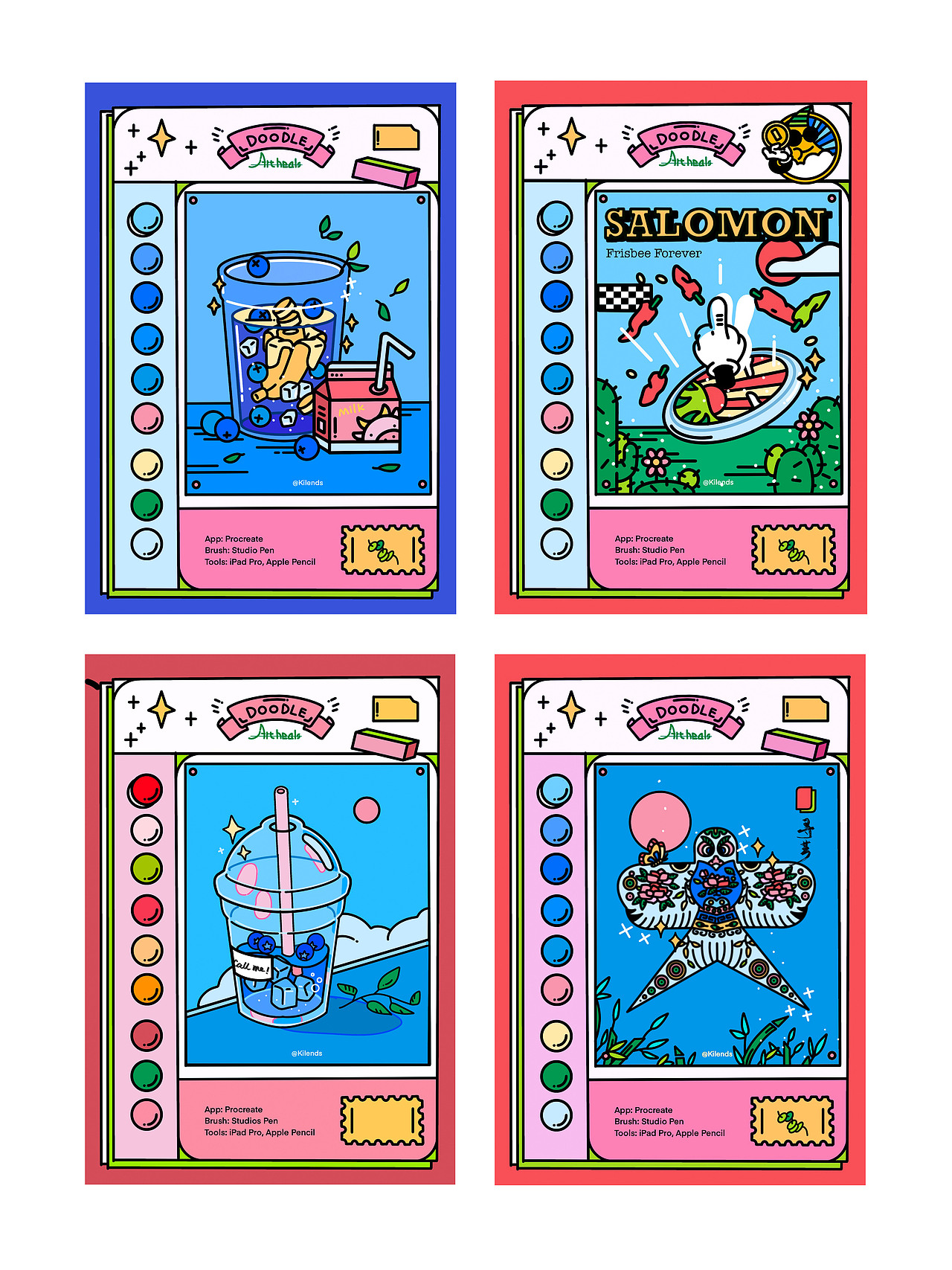 POP ART | 让人心动的小物件（第二弹）（图ZMzgyMjAzMDY0） - 新锐潮流插画 - 站酷设计师Kilends原创素材 - 站酷ZCOOL