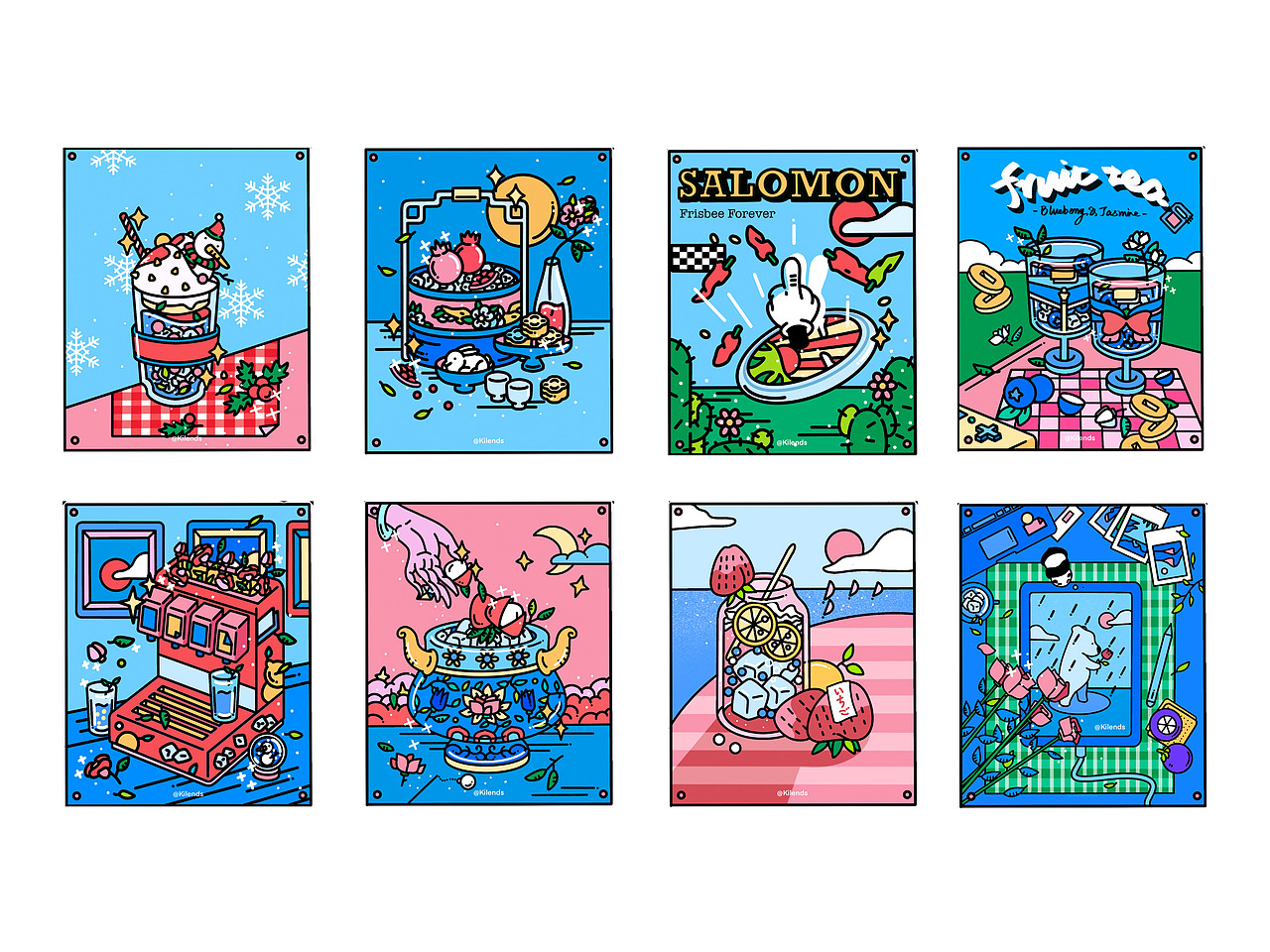 POP ART | 让人心动的小物件（第二弹）（图ZMzgyMjA0MTA4） - 新锐潮流插画 - 站酷设计师Kilends原创素材 - 站酷ZCOOL