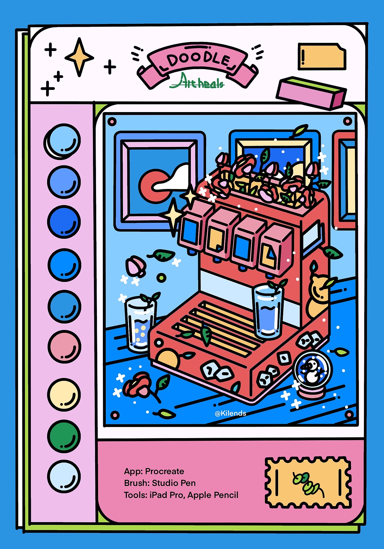 POP ART | 让人心动的小物件（第二弹）（图ZMzgyMjA0Mjg0） - 新锐潮流插画 - 站酷设计师Kilends原创素材 - 站酷ZCOOL