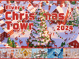 [Blender]梦见Christmas Town🎄☃️🦌