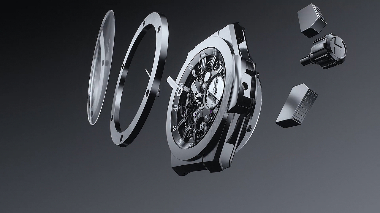 C4D动态学员广志-暗调手表动态临摹