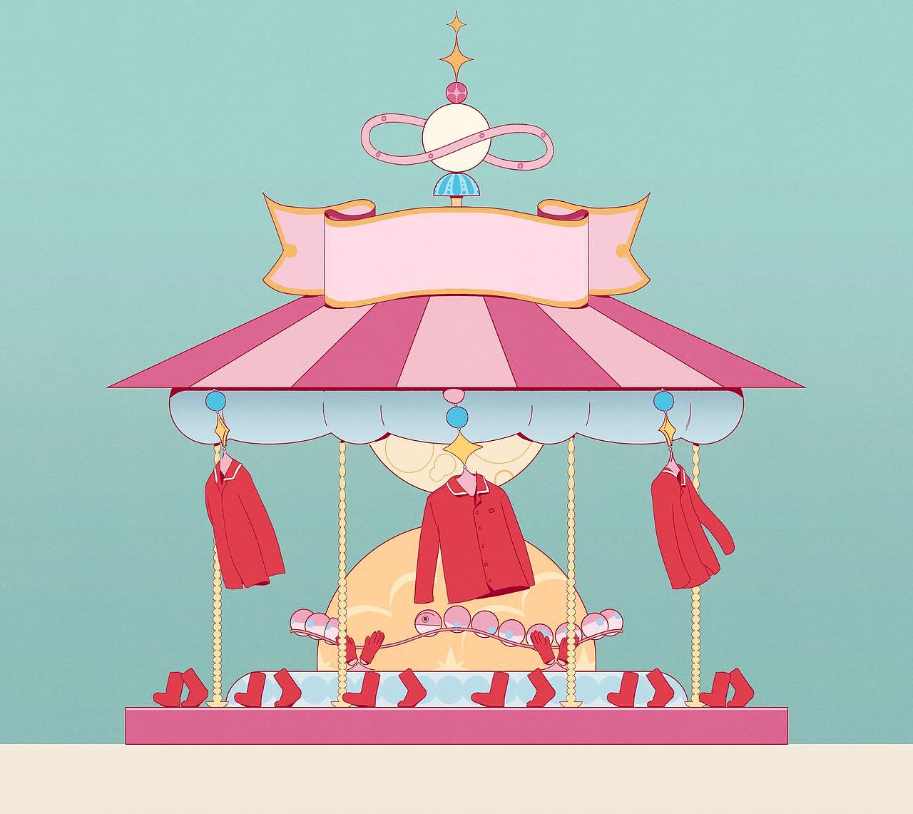 Bananain 蕉内 2024FW 红色计划 concept film（图ZMzgyMjE2OTM2） - 短片 - 站酷设计师lalalule原创素材 - 站酷ZCOOL