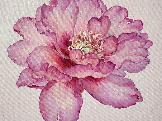 花卉油画