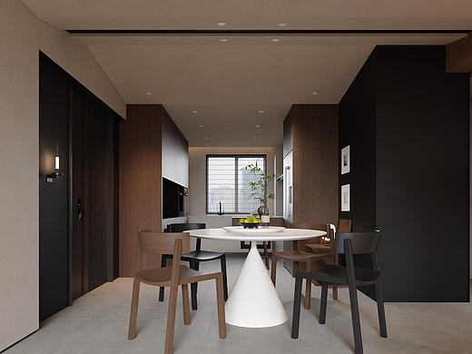 现代--- 侘寂风 IT 清风效果图表现（个人主页-ZNzA5OTI5MjA=） - 家装设计 - 站酷设计师IT效果图表现原创素材 - 站酷ZCOOL