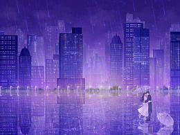 就算大雨让整个城市颠倒