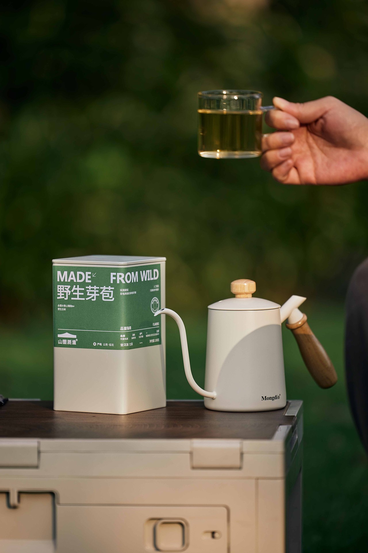 户外+茶叶商业拍摄