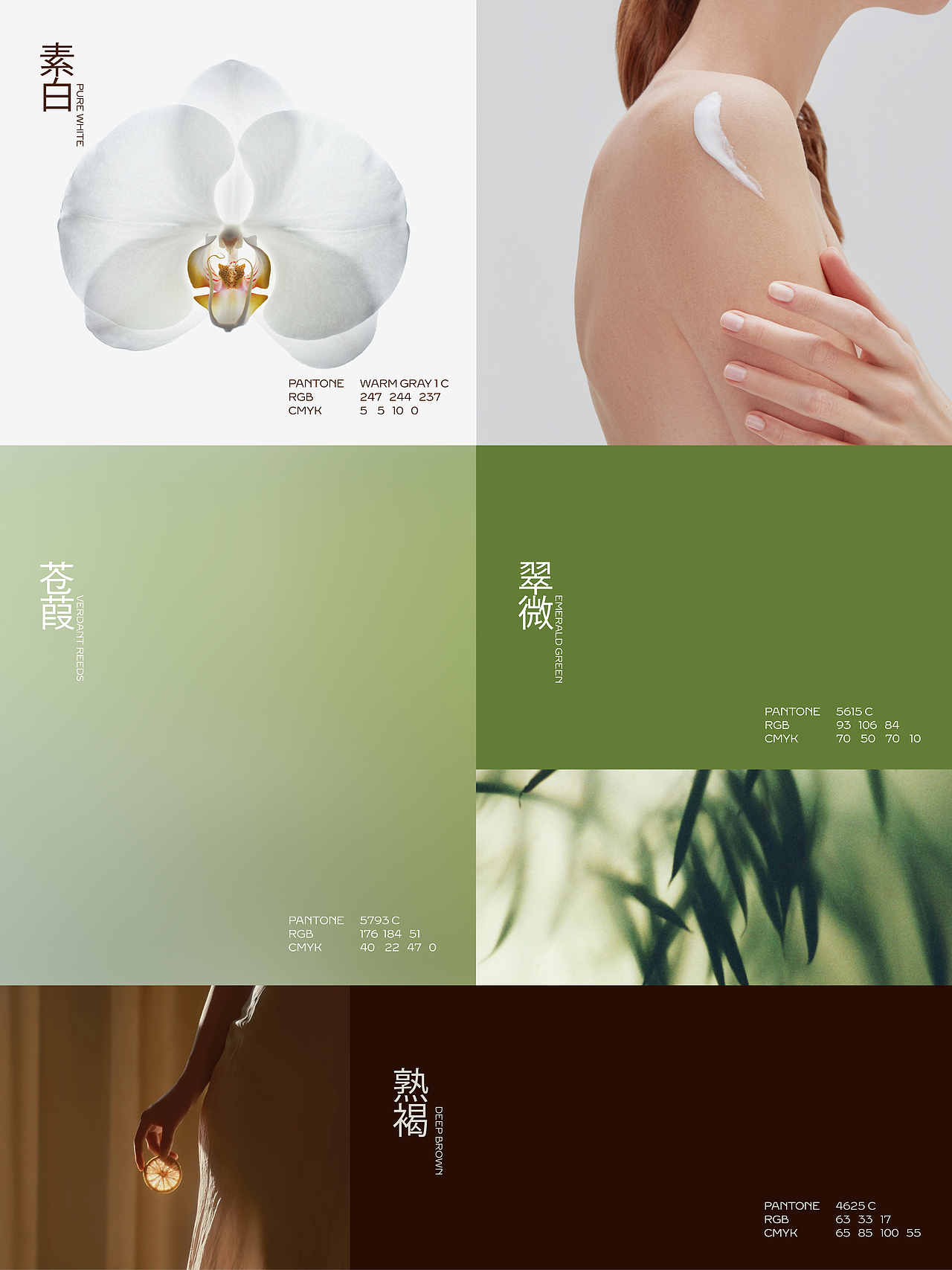 肤也 | 东方花草药妆护肤品牌 VI设计 产品包装设计