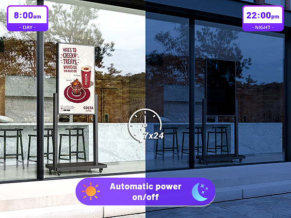 49寸黑色橱窗亚马逊套图 600x450 