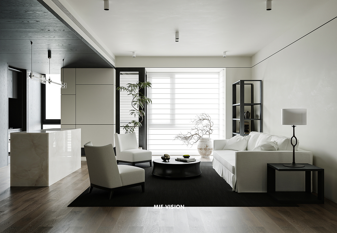 深化渲染-现代家装