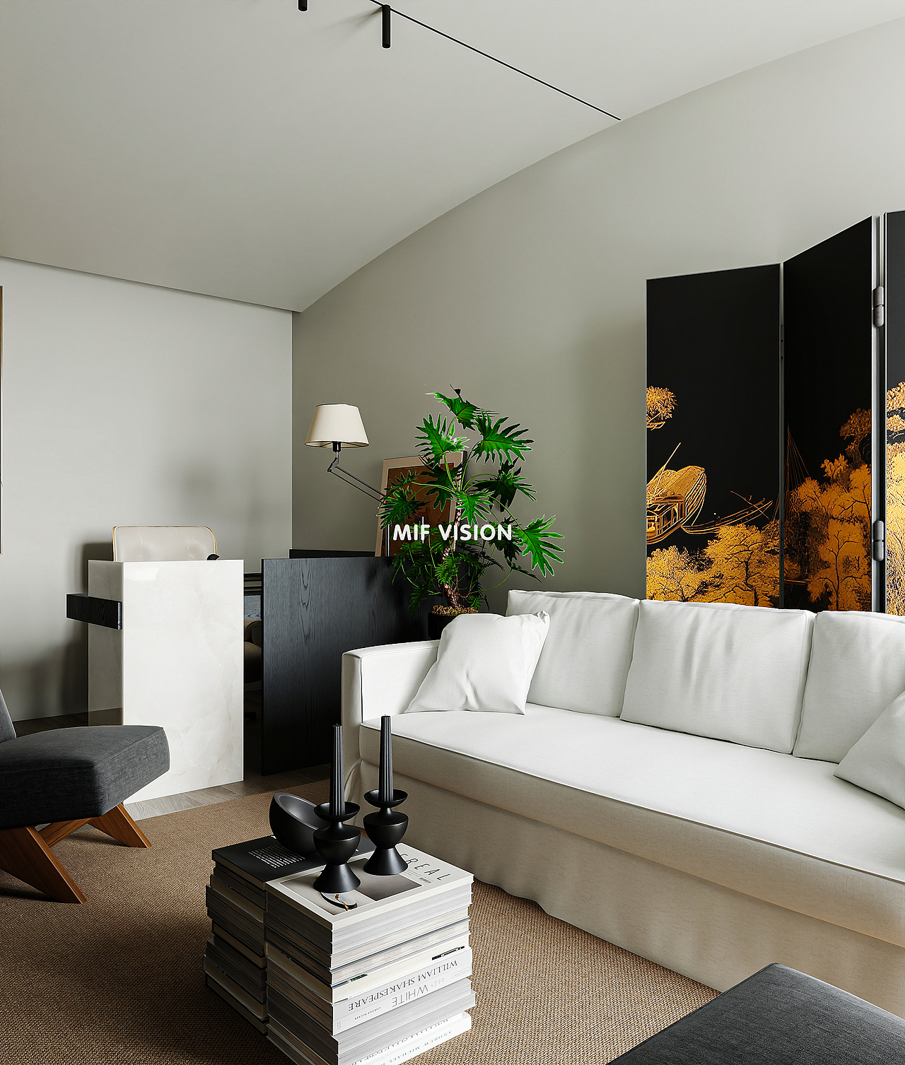 深化渲染-现代家装