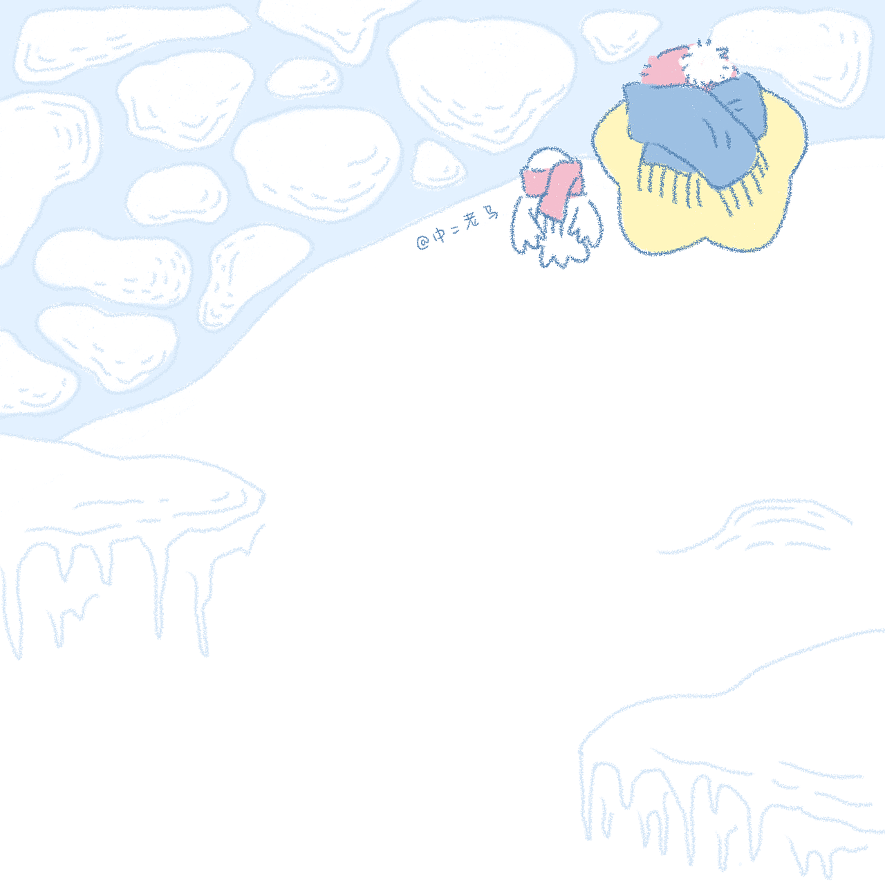 个人文创品牌【微光小羊】冬日便签本