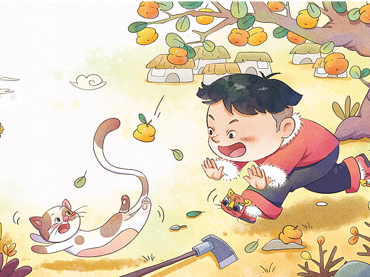 杂志插画
