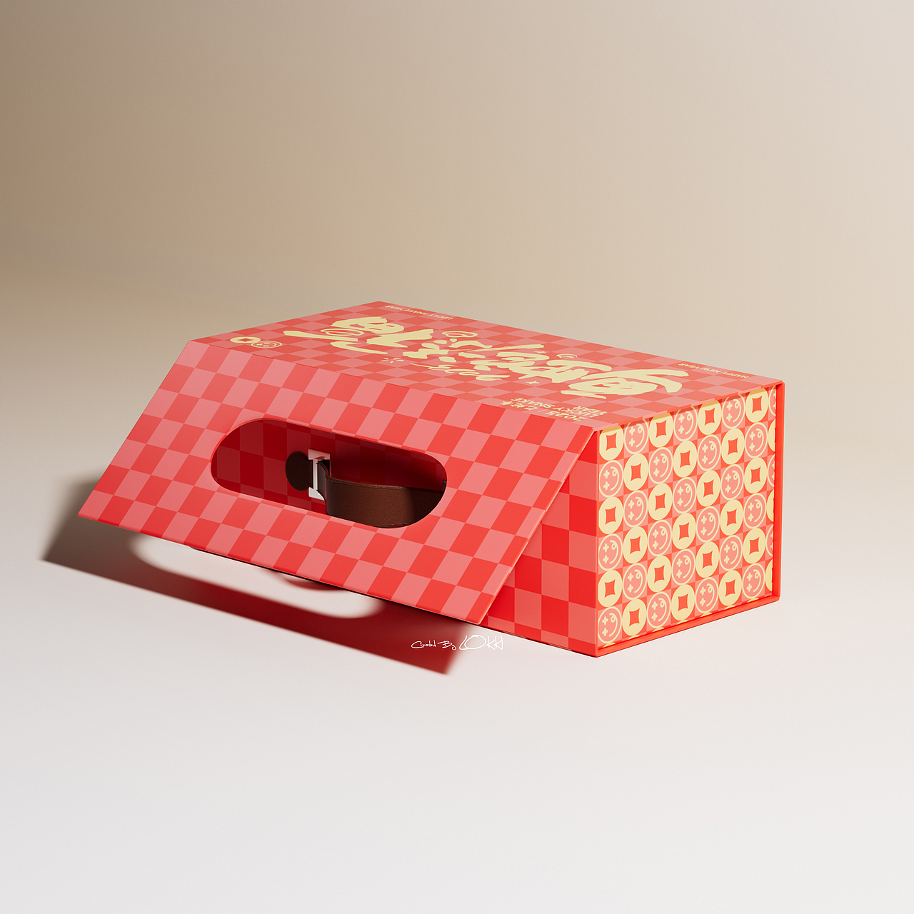 蛇年手提箱-Lucky Snake（圖ZMzgyMjg2OTI4） - 包裝 - 站酷設(shè)計師Lokki1999原創(chuàng)素材 - 站酷ZCOOL