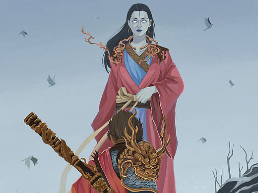 黑神话悟空同人插画